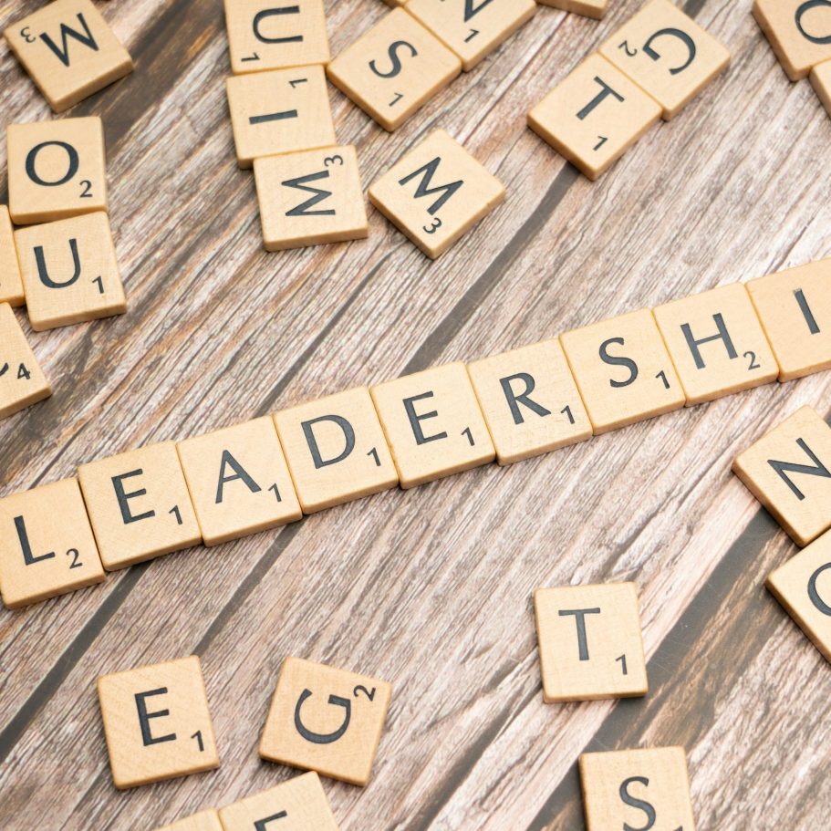 Leadership Scrabble Scrabble mit Text Leadership